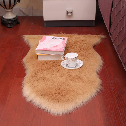 Graham Cracker Freeform Shag Rug