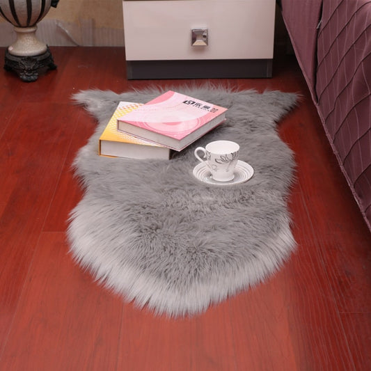 Silver Fox Freeform Shag Rug