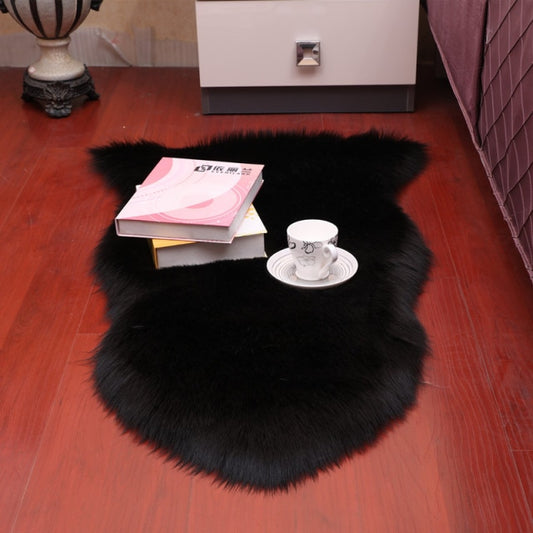 Obsidian Freeform Shag Rug