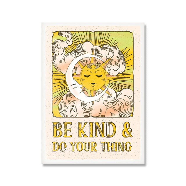 Be Kind Sunshine Poster