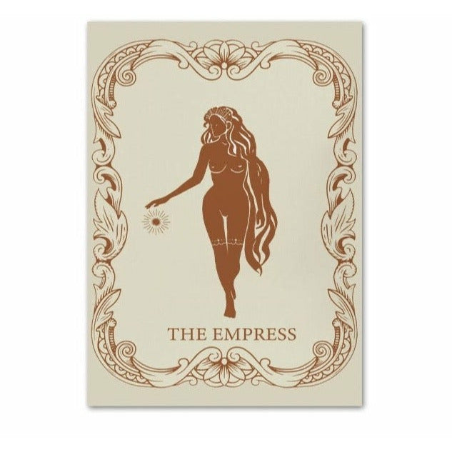 The Empress Vintage Tarot Print