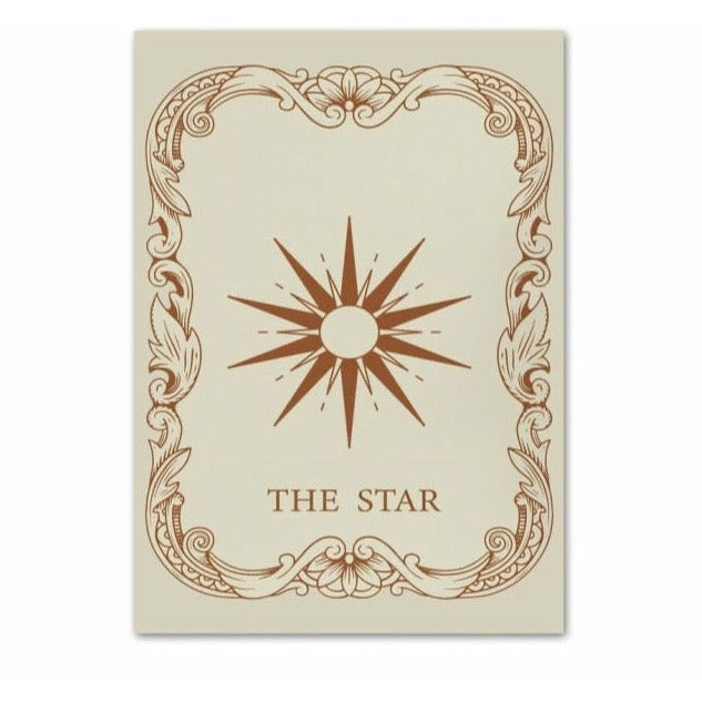 The Star Vintage Tarot Print