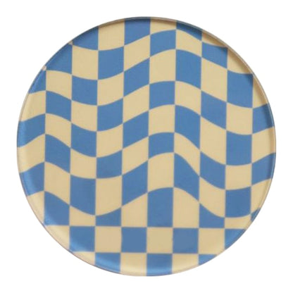 Decorative Checkerboard Coasters